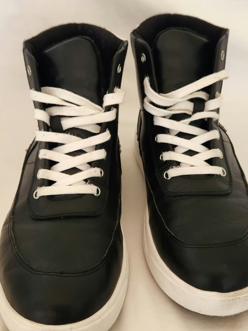 Denver Hayes Men's Ruxton Mid Sneakers – Wide, Size 10